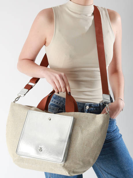 Handtas Estival Vanessa wu Zilver estival MA0099 ander zicht 1